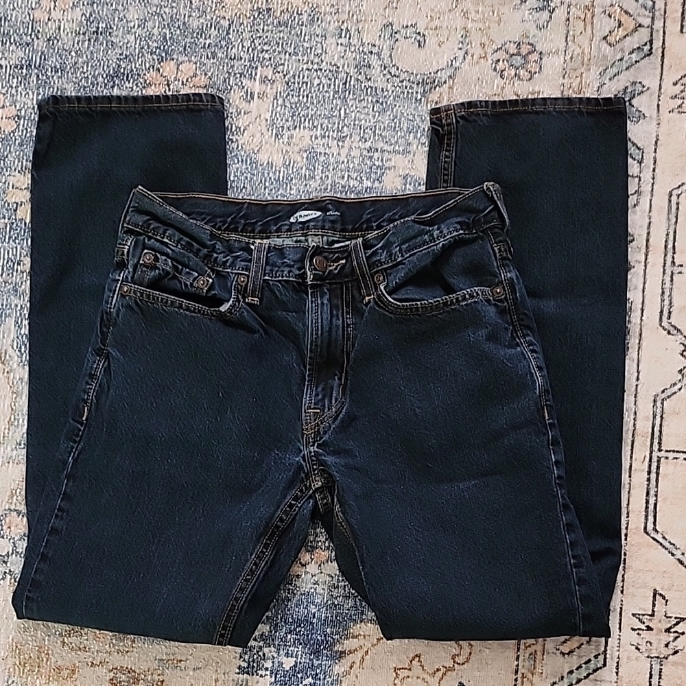 Men's Black Denim Jeans